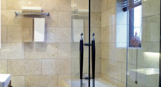 Bathroom Refurbishment, with Marble Tiles, London