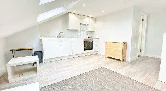 Loft Conversion made into Open Plan Lounge, Kitchen, West London