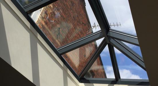 Kitchen Renovation Roof Lantern, Belsize Park